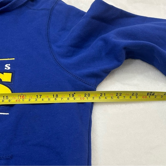 Los Angeles LA Rams NFL Football Antigua Blue Pullover Hoodie Sweatshirt Men’s - Picture 12 of 13